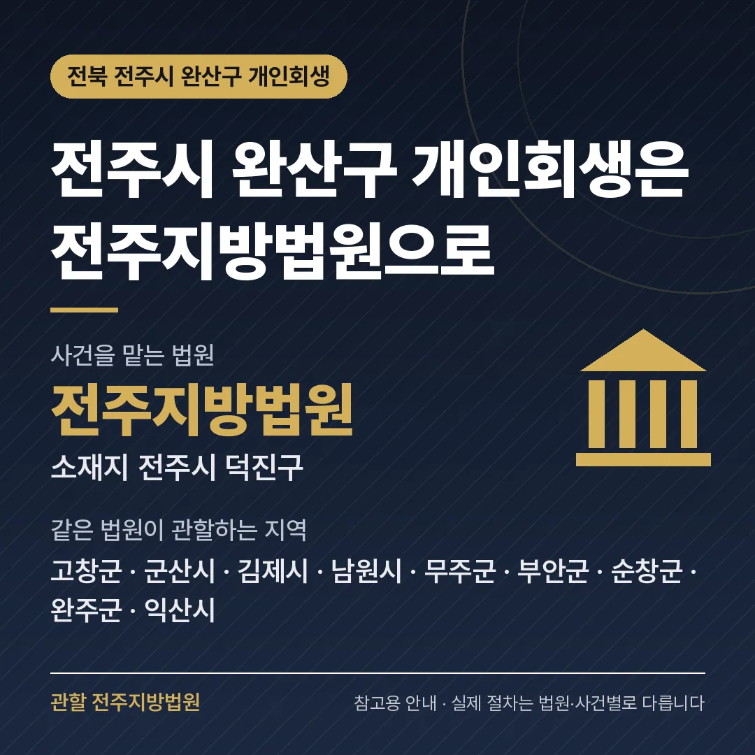 전북 전주시 완산구 신용회복 안내 카드